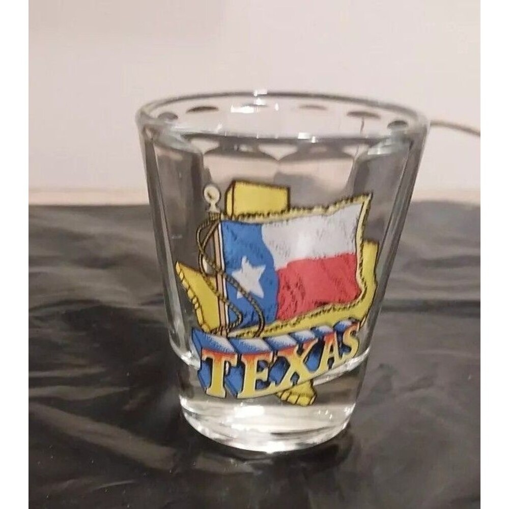 Texas Flag Shot Glass